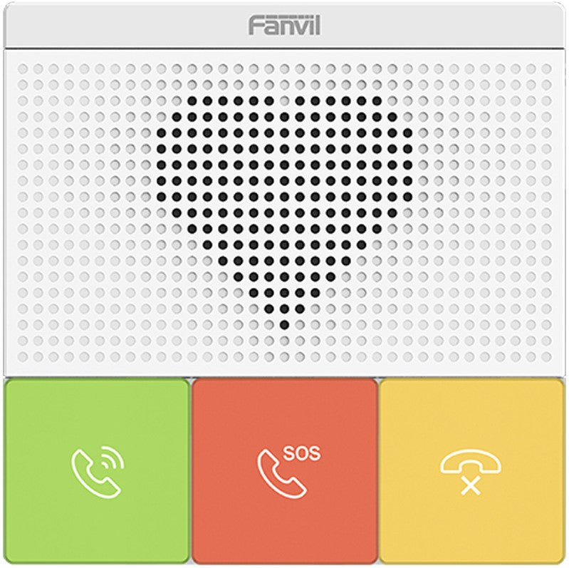 Fanvil Y501 2 SIP Lines Healthcare Intercom, HD Audio, Waterproof & Dustproof, PoE Enabled, Wall Mountable, 10/100Mbps, 3 Button. Auto answe, No Wi-Fi Fanvil Y501 2 SIP Lines Healthcare Intercom, HD Audio, Waterproof & Dustproof, PoE Enabled, Wall Mountable, 10/100Mbps, 3 Button. Auto answe, No Wi-Fi